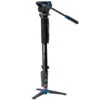 Benro A48FDS4 Video Monopod Kit With S4 Head (Flip Lock) -FujiFilm Store benro a48fds4 monopod main