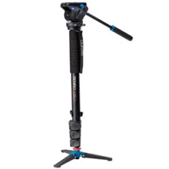 Benro A48FDS4 Video Monopod Kit With S4 Head (Flip Lock)