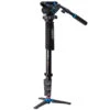 Benro A48FDS6 Video Monopod Kit With S6 Head (Flip Lock) -FujiFilm Store benro a48fds6 monopod main
