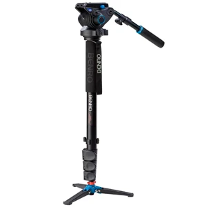 Benro A48FDS6 Video Monopod Kit With S6 Head (Flip Lock) 3 Benro A48FDS6 Video Monopod Kit With S6 Head (Flip Lock)