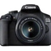Canon® Canon EOS 2000D + 18-55 IS II Lens Black -FujiFilm Store canon eos 2000d 18 55 main