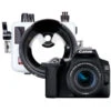 Canon EOS 250D & 18-55 STM & Ikelite Housing With Dome Port