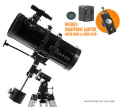 Celestron PowerSeeker 127EQ With Motor Drive And Phone Holder