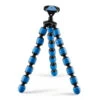 Cullmann Alpha 380 Flexible Mini Tripod Blue -FujiFilm Store cullmann alpha 380 blue