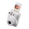 Fujifilm Instax Mini 12 Instant Camera Clay White -FujiFilm Store fuji instax mini 12 white