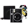 Fujifilm Instax Mini 40 Instant Camera Black With Film & Case 1 Fujifilm Instax Mini 40 Instant Camera Black With Film & Case -FujiFilm Store fuji instax mini 40 bundle