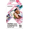 Fujifilm Instax Mini Film Confetti (10 Sheets) -FujiFilm Store fuji instax mini confetti main