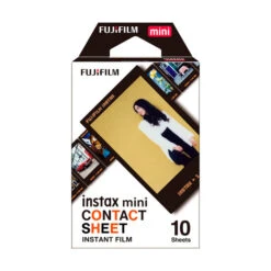 Fujifilm Instax Mini Film - Contact Sheet (10 Sheets)