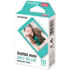 FujiFilm Fuji Instax Mini Film - Sky Blue Frame