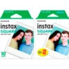FujiFilm Fuji Instax Square SQ Film TwinPack (20 Shots)