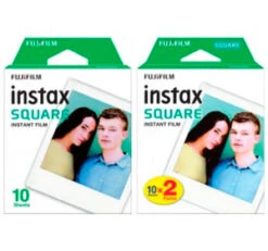 FujiFilm Fuji Instax Square SQ Film TwinPack (20 Shots)