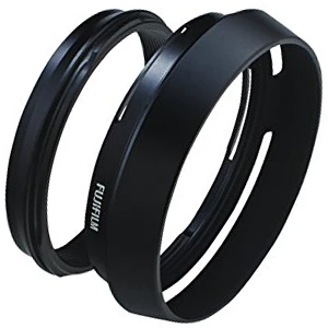 FujiFilm Fuji LH-X100 Lens Hood With AR-X100 Adapter Ring Black 3 FujiFilm Fuji LH-X100 Lens Hood With AR-X100 Adapter Ring Black