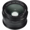 FujiFilm Fuji WCL-X100 II Fujinon Wide Conversion Lens Black -FujiFilm Store fuji wcl x100 ii blk main