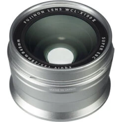 FujiFilm Fuji WCL-X100 II Fujinon Wide Conversion Lens Silver