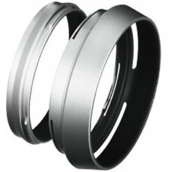FujiFilm Fuji LH-X100 Lens Hood With AR-X100 Adapter Ring Silver