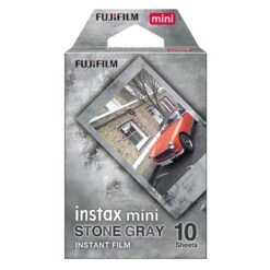Fujifilm Instax Mini Film - Stone Grey (10 Sheets)