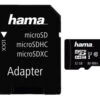 Hama 32GB MicroSDHC UHS Class 1 UHS-I 80MB|sec + SD Adapter 1 Hama 32GB MicroSDHC UHS Class 1 UHS-I 80MB|sec + SD Adapter -FujiFilm Store hama microsd 32gb uhs1 main