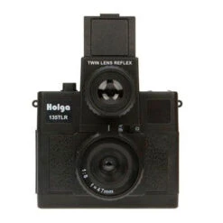 Holga 135TLR 35mm Film Twin Lens Reflex Camera Black