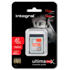 Integral 128GB UltimaPro X2 CF Express B Cinematic Grade Card