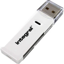 Integral Dual Slot SD & MicroSD USB 2.0 Card Reader