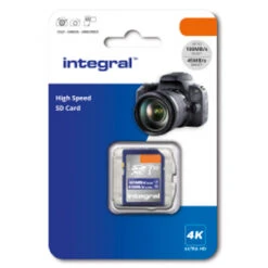 Integral 128GB High Speed SDXC Memory Card (100MB|sec)
