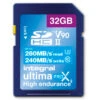 Integral 32GB Ultima Pro X2 SDHC Memory Card (280MB|sec) -FujiFilm Store integral sd 280mb 32gb