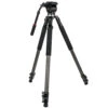 Kenro Video Tripod Kit (Carbon Fibre) With VH01B Fluid Head -FujiFilm Store kenro video tripod kit carbon main