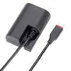 KingMa USB-C To Dummy Battery Adapter - Canon LP-E6 -FujiFilm Store kingma usb c dummy adapter lp e6