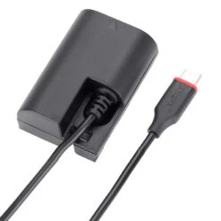 KingMa USB-C To Dummy Battery Adapter - Canon LP-E6