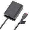 KingMa USB-C To Dummy Battery Adapter - Sony NP-FW50 2 KingMa USB-C To Dummy Battery Adapter - Sony NP-FW50 -FujiFilm Store kingma usb c dummy adapter np fw50