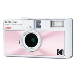 Kodak Ektar H35N 35mm Half Frame Film Camera Glazed Pink