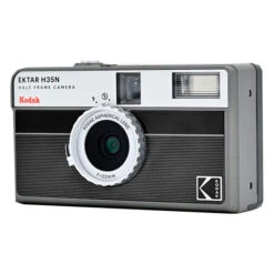 Kodak Ektar H35N 35mm Half Frame Film Camera Striped Black