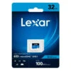 Lexar Blue Series UHS-I 32GB MicroSDHC Card (633x Speed) -FujiFilm Store lexar microsd blue series 633x 32gb