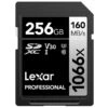 Lexar Pro 256GB SDXC 1066x Speed Memory Card (160MB|s) 1 Lexar Pro 256GB SDXC 1066x Speed Memory Card (160MB|s) -FujiFilm Store lexar sd 1066x 256gb silver srs