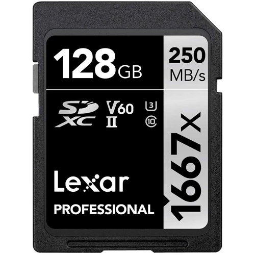 Lexar Pro 128GB SDXC 1667x Speed Memory Card (250MB|s) 3 Lexar Pro 128GB SDXC 1667x Speed Memory Card (250MB|s)