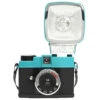 Lomography Diana Mini Camera And Flash (35mm) Black|Blue -FujiFilm Store lomography diana mini with flash main