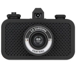 Lomography La Sardina 35mm Camera (8 Ball Edition)