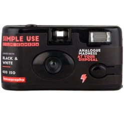Lomography Simple Use Reloadable Film Camera - B&W Film