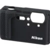 Nikon Silicone Jacket Black For Coolpix W300 -FujiFilm Store nikon w300 jacket blk main