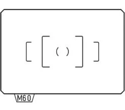 Pentax MF-60 AF Square Matte Focusing Screen