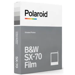 Polaroid SX-70 Black + White Instant Film (For SX-70)