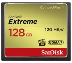 Sandisk Compact Flash (CF) 128GB Extreme Memory Card