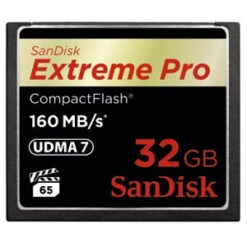 Sandisk Compact Flash Extreme Pro 32GB Memory Card (160MB|s)