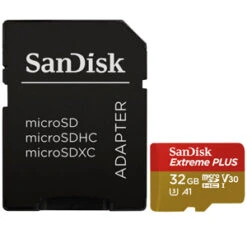 Sandisk 32GB Micro SDHC Extreme Plus UHS-3 V30 A1 (100MB|s)