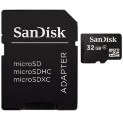 Sandisk 32GB Micro SDHC Memory Card