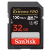 Sandisk 32GB Extreme Pro UHS-3 V30 SDHC Memory Card (100Mb|s) -FujiFilm Store sandisk sd extreme pro 100mbs 32gb