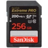 Sandisk 256GB Extreme Pro UHS-3 V30 SDXC Memory Card (200MB|sec) -FujiFilm Store sandisk sd extreme pro 200mbs 256gb