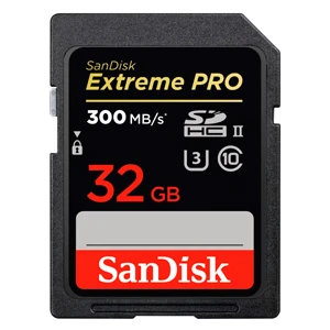 Sandisk 32GB Extreme Pro UHS-3 SDXC Memory Card (300MB|sec) 3 Sandisk 32GB Extreme Pro UHS-3 SDXC Memory Card (300MB|sec)