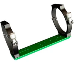 Sky-Watcher Deluxe Aluminium Tube Rings + 75mm Dovetail Bar