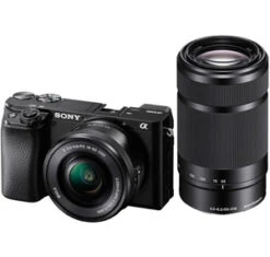 Sony Alpha ILCE A6100 + 16-50 + 55-210 Twin Lens Kit